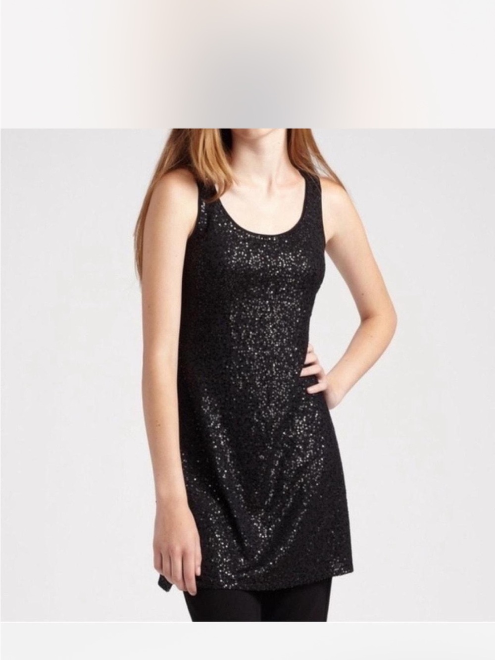Eileen Fisher Sequin Mini Dress